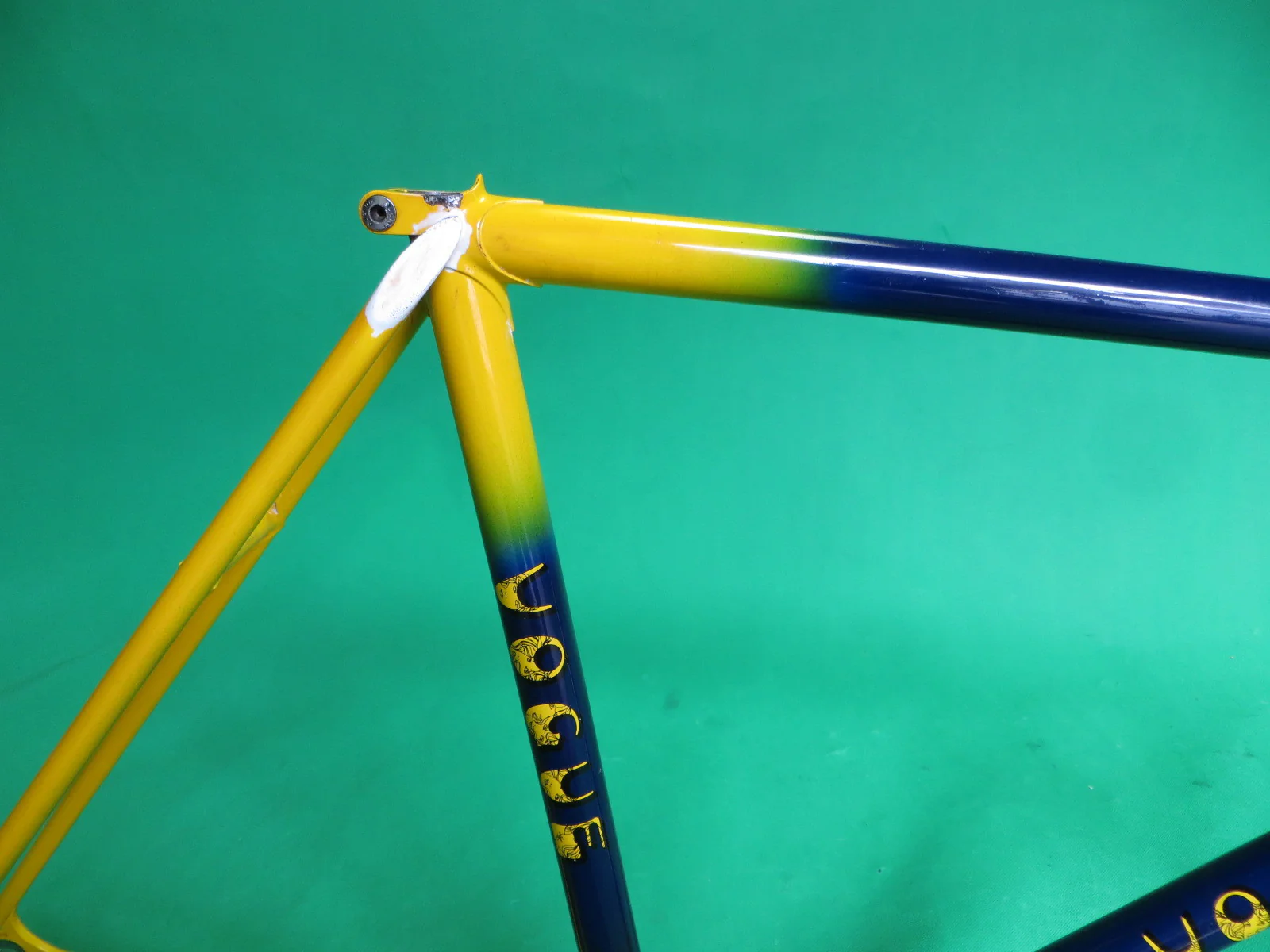 VOGUE // dark blue + yellow fade // 51cm - Image 12