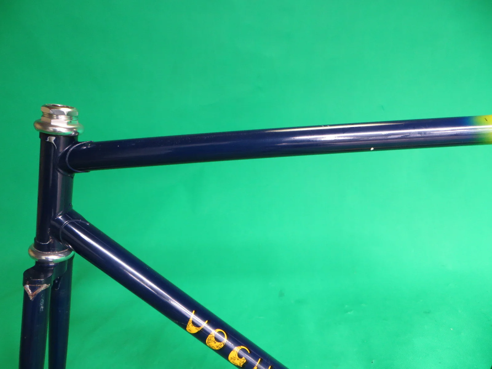 VOGUE // dark blue + yellow fade // 51cm - Image 4