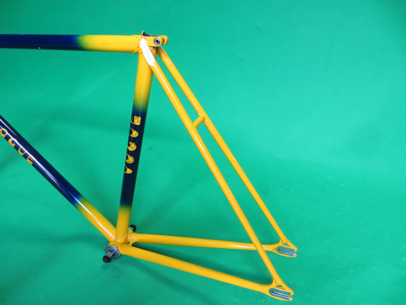 VOGUE // dark blue + yellow fade // 51cm - Image 8
