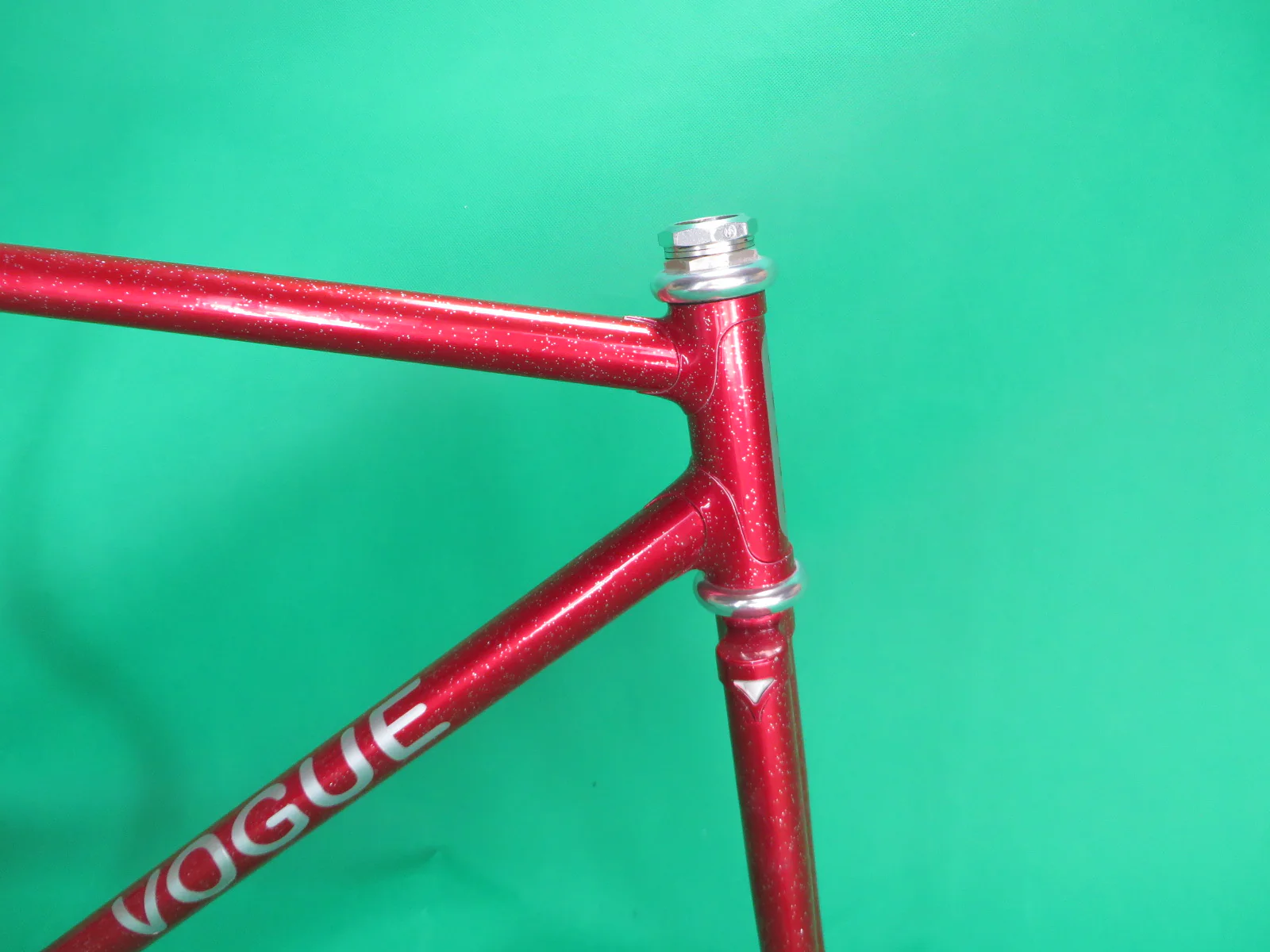 VOGUE // Red with Silver Flake // 50.5cm - Image 10