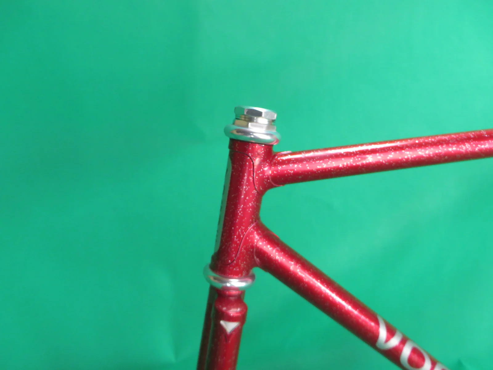 VOGUE // Red with Silver Flake // 50.5cm - Image 2
