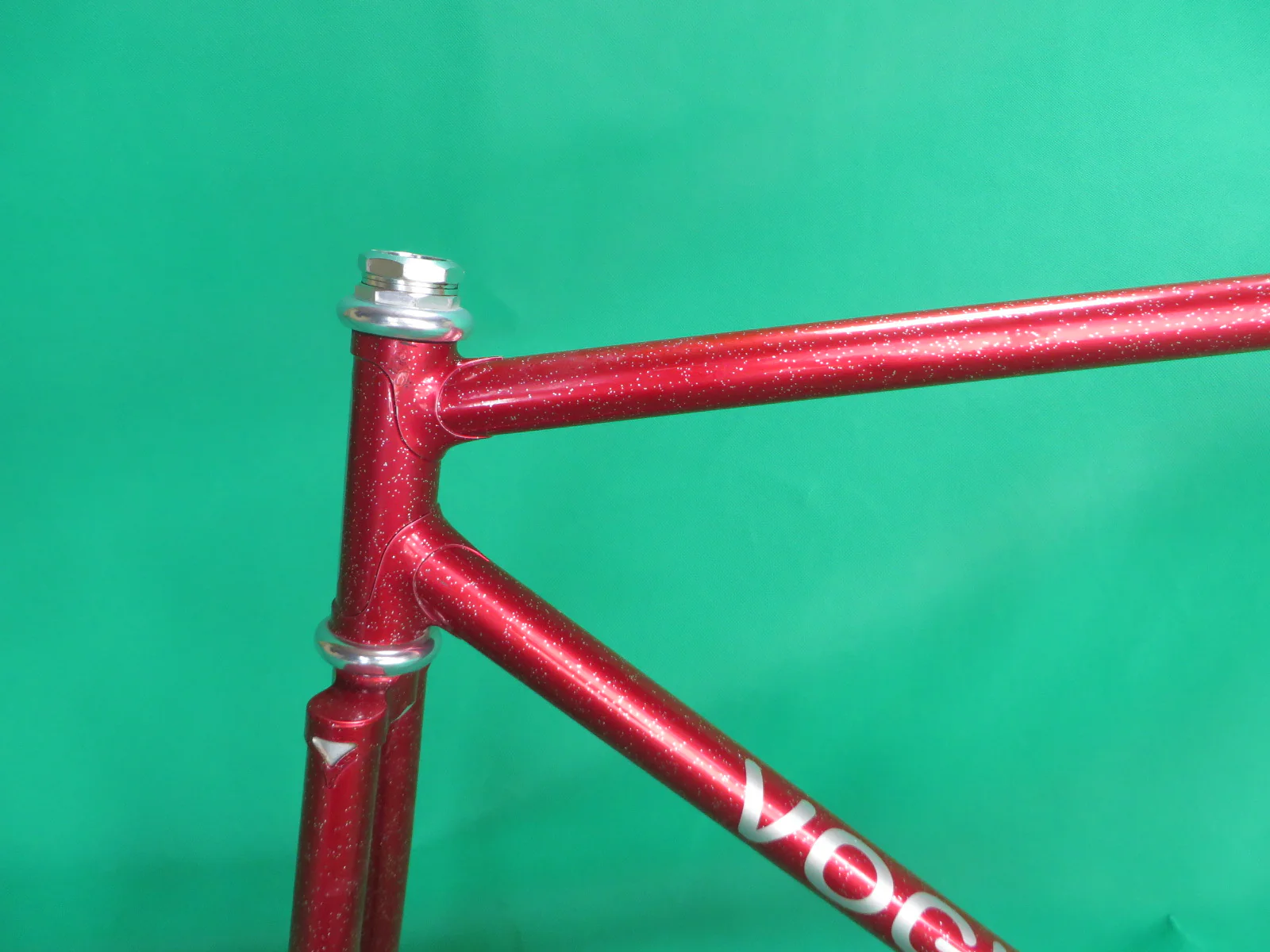 VOGUE // Red with Silver Flake // 50.5cm - Image 4