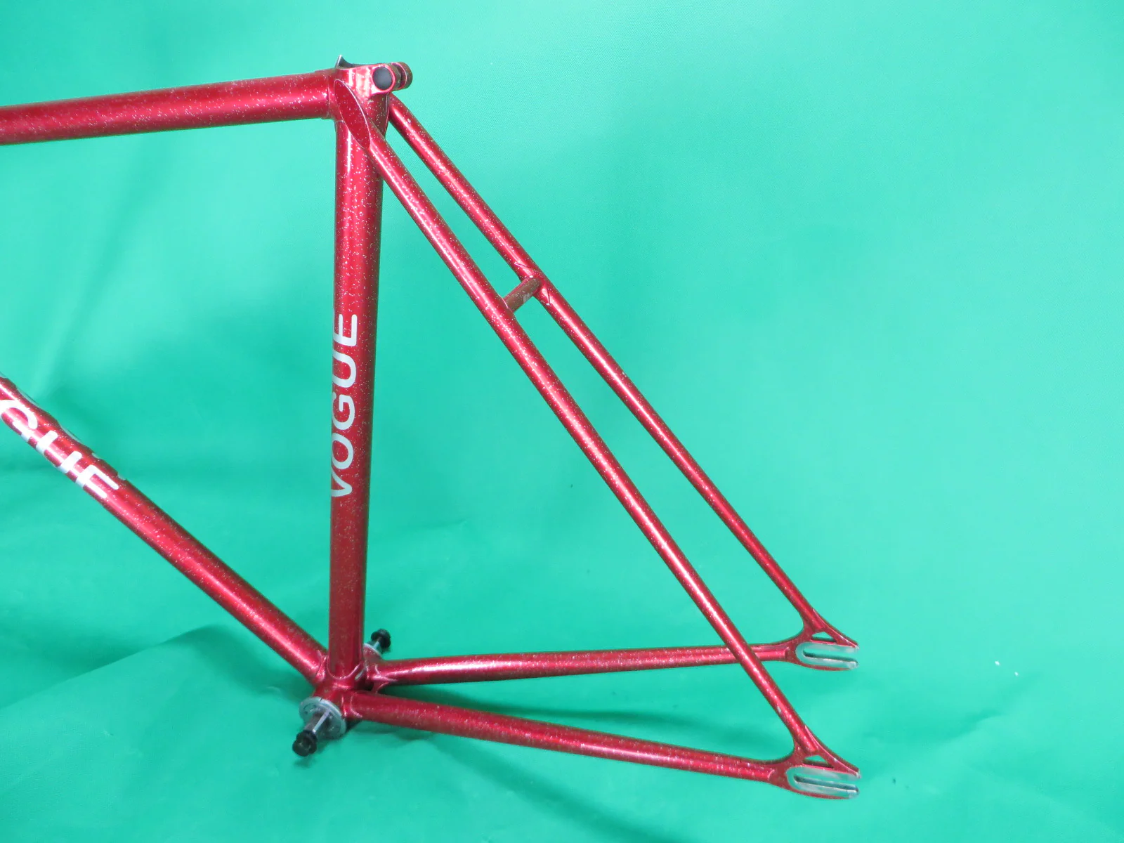 VOGUE // Red with Silver Flake // 50.5cm - Image 8