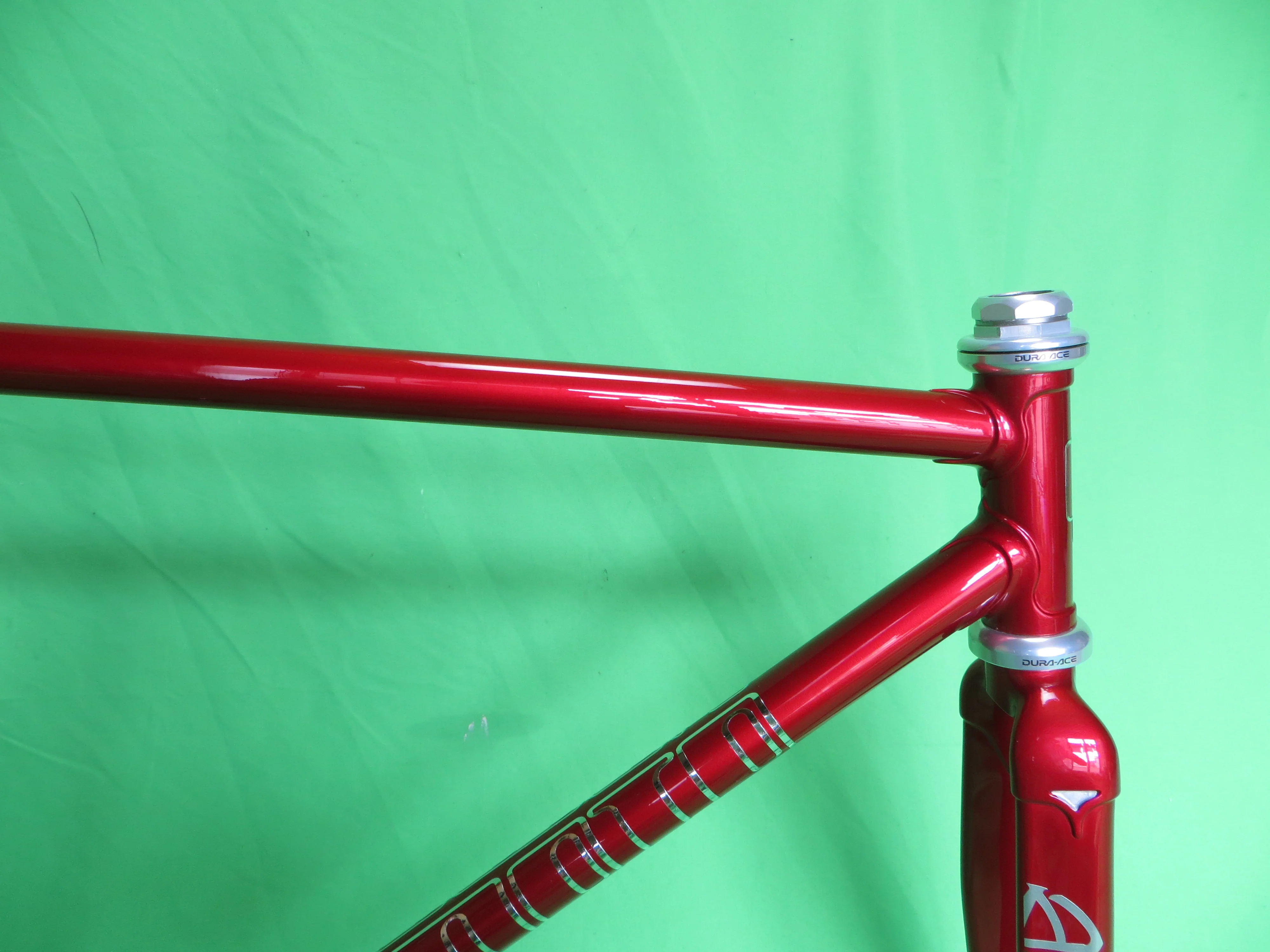 Yamamoto Columbus Max Fork // Red Metallic / Clear Black // 49cm - Image 11